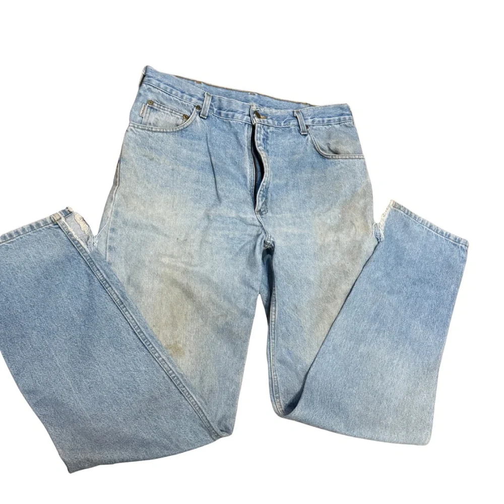 Late 90s Carhartt Jeans 36x34 | Distressed Baggy Grunge Workwear‎ Denim - Picture 2 of 12